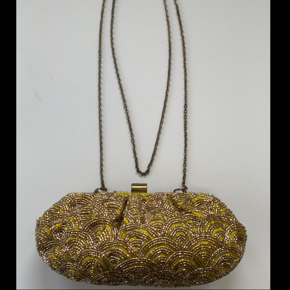 Anthropologie Handbags - NWT Miss Albright Anthropologie Beaded Clutch